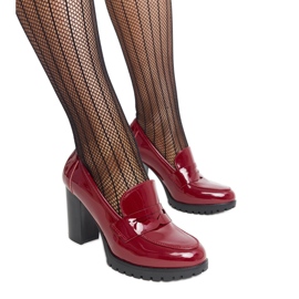 Red patent pumps with a high heel Licoletta Red patent pumps with a high heel Licoletta