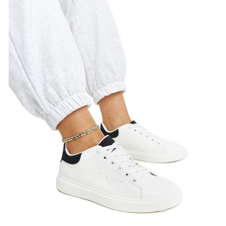 White Ariam platform sneakers