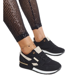 Black Rosilda platform sneakers