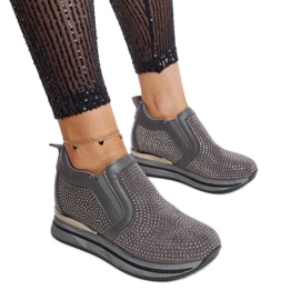 Dark gray Cadelaria wedge sneakers grey Dark gray Cadelaria wedge sneakers grey