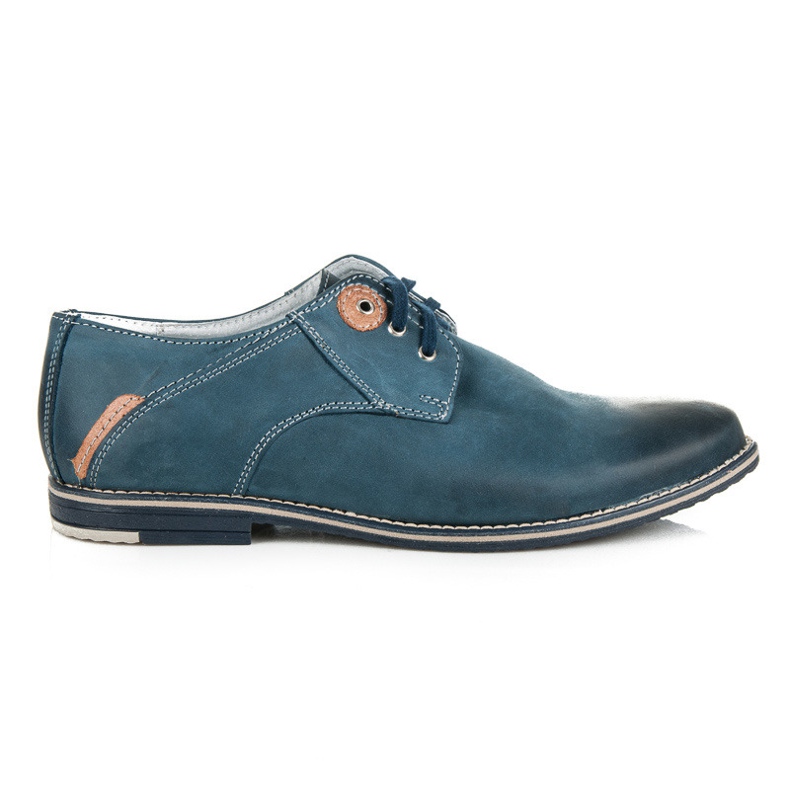 Lucca Leather shoes blue