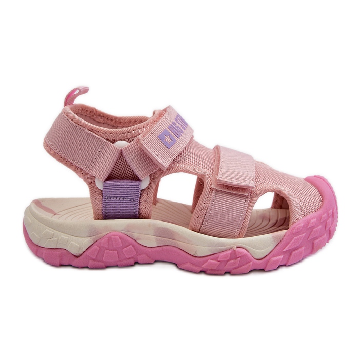 Girls' Velcro Sandals Big Star NN374234 Pink Girls' Velcro Sandals Big Star NN374234 Pink