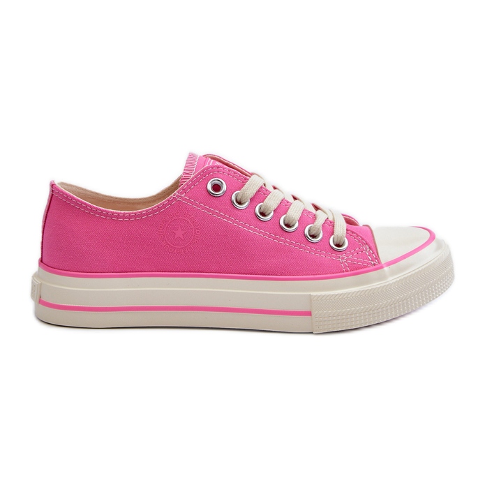 Women's Low Sneakers Big Star NN274271 Pink Women's Low Sneakers Big Star NN274271 Pink