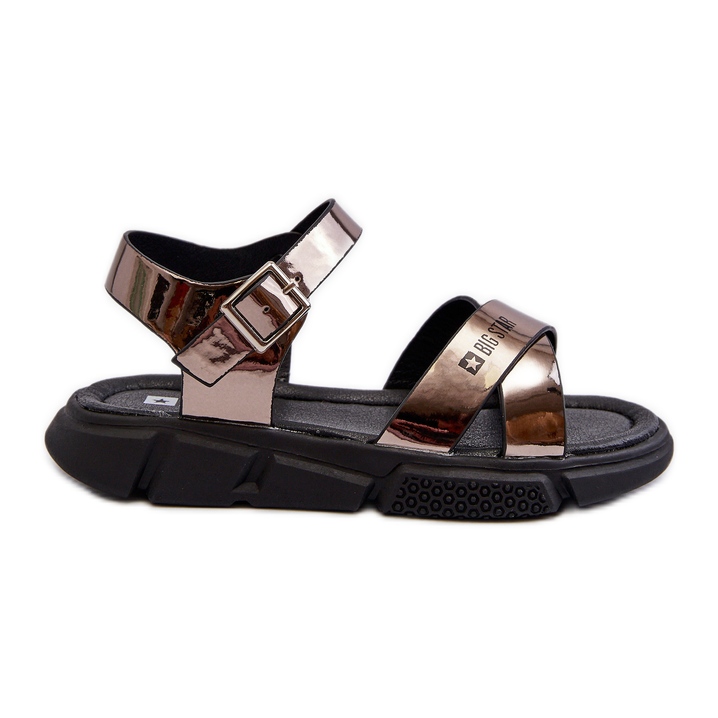 Girls' Sandals Big Star NN374264 Black brown Girls' Sandals Big Star NN374264 Black brown