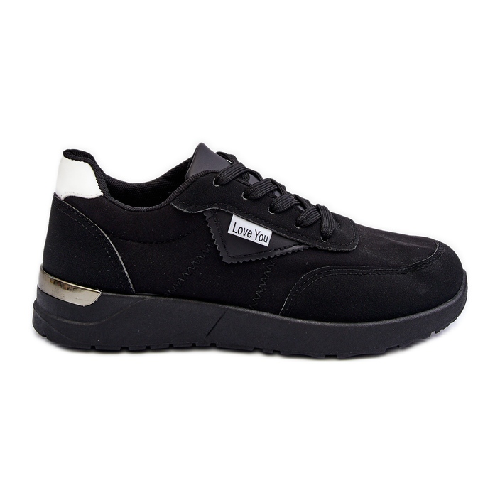 Women's Sports Sneakers Shoes Black Vovella