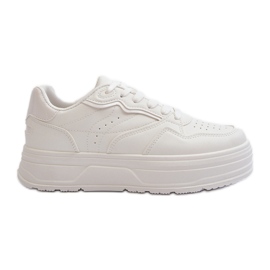 Women's Platform Sneakers White Axivana