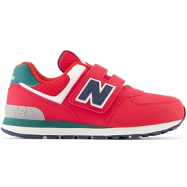 New Balance PV574CU shoes red