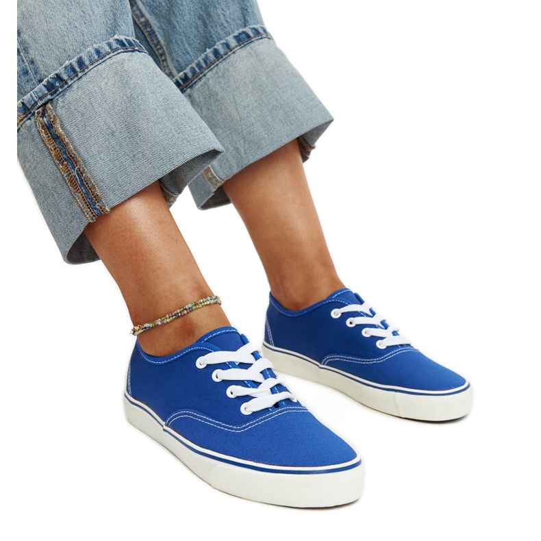 Blue classic Erla sneakers