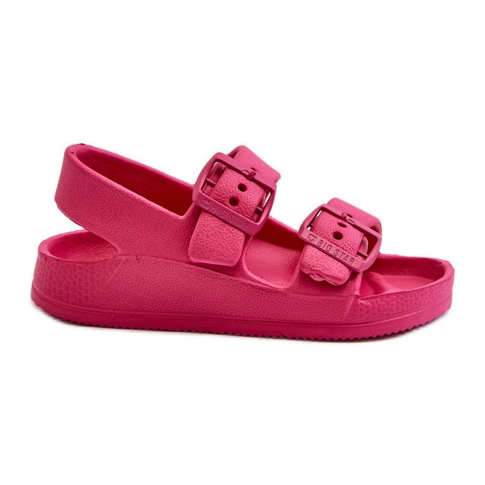 Light Children's Sandals With Buckles Big Star NN374540 Fuchsia pink