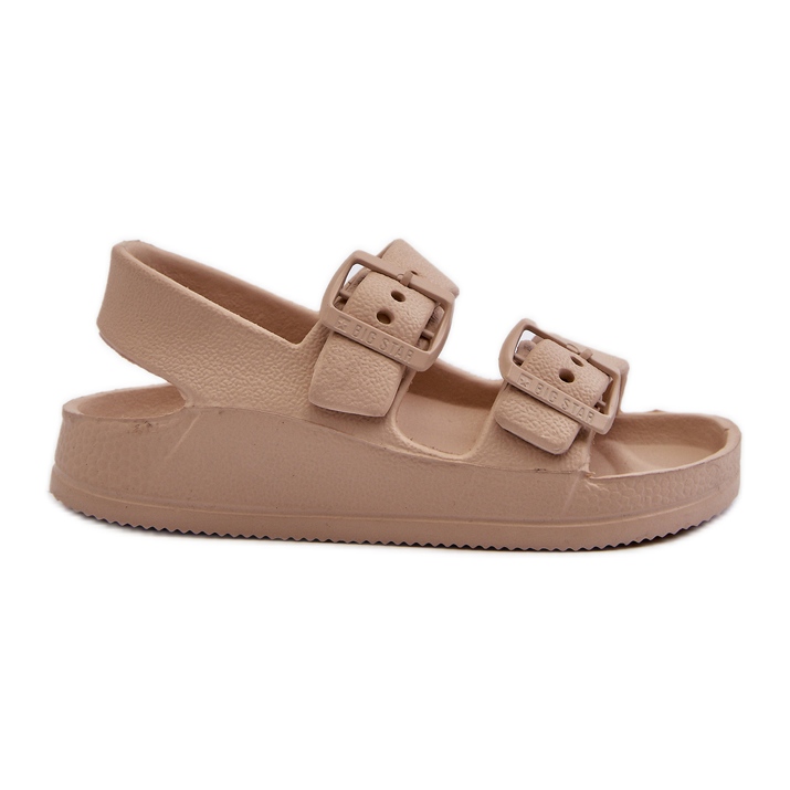 Light Sandals With Buckles Big Star NN374544 Beige