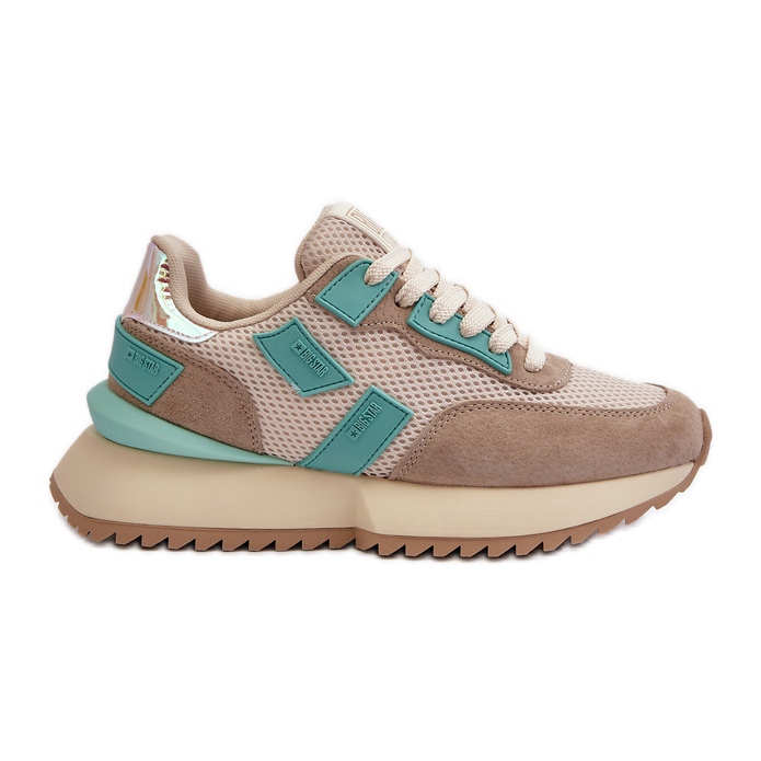 Big Star Women's Sneakers NN274973 Beige Big Star Women's Sneakers NN274973 Beige