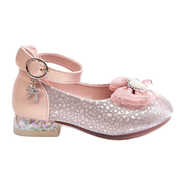 Apawwa Children's ballerina shoes with a pink bow
