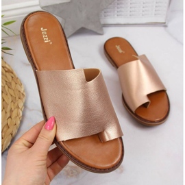 Jezzi W JEZ354B flip-flops golden Jezzi W JEZ354B flip-flops golden