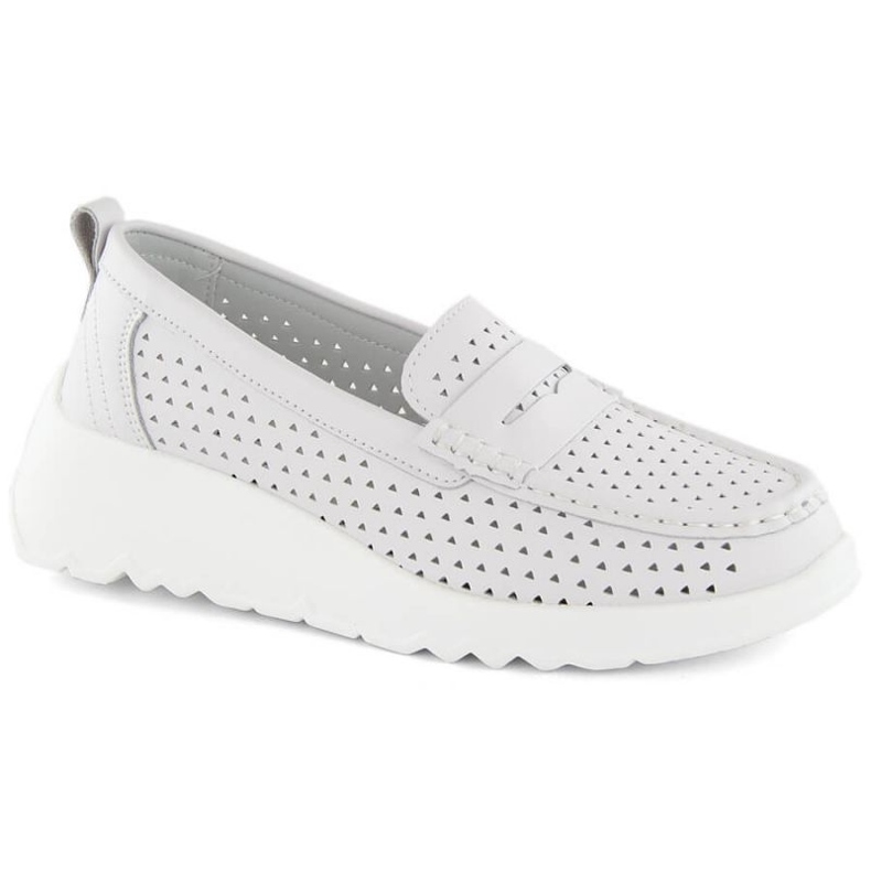 S.Barski S. Barski openwork shoes W LR509 OLI253A white