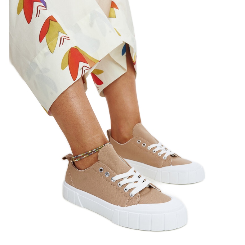 Eduard's brown fabric sneakers Eduard's brown fabric sneakers