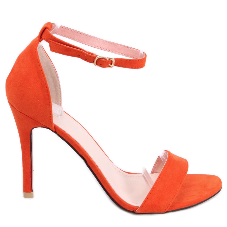 Sheila Orange high heel sandals