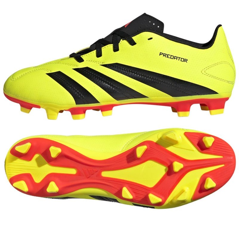 Adidas Predator Club FxG M IG7757 football shoes yellow Adidas Predator Club FxG M IG7757 football shoes yellow
