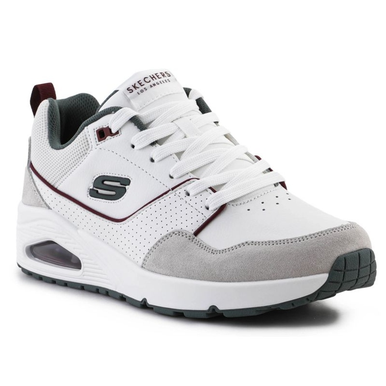 Skechers Uno-Retro One M 183020-WGR shoes white Skechers Uno-Retro One M 183020-WGR shoes white
