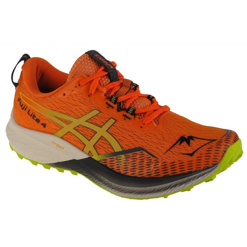 Asics Fuji Lite 4 M 1011B698-800 running shoes orange