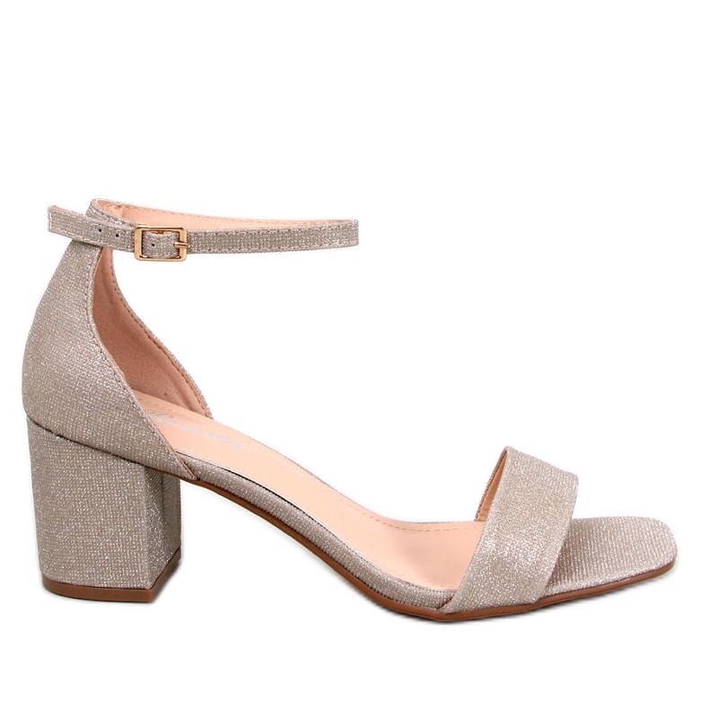 Meghan Gold heeled sandals golden Meghan Gold heeled sandals golden