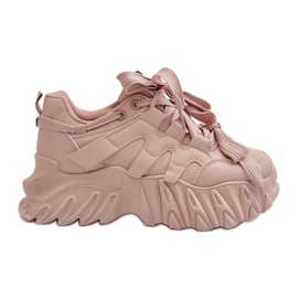 Women's Sneakers on a Chunky Sole, Pink Ellerai