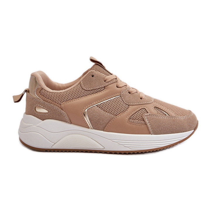 Women's Platform Sneakers Brown Lenivia