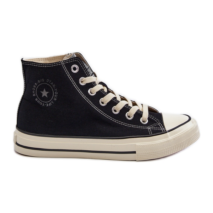 Men's High-top Sneakers Big Star NN174109 Black