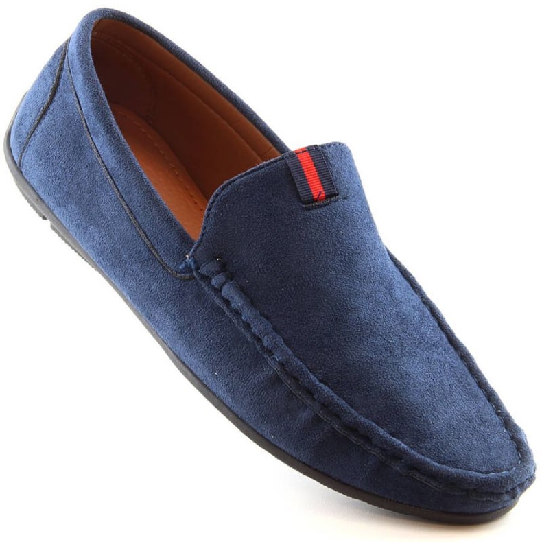 McKeylor suede moccasins M 2260 JAN208B blue
