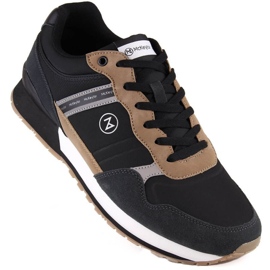 McKeylor JAN289A leather sports shoes, black McKeylor JAN289A leather sports shoes, black