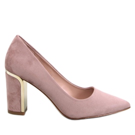 Lucrezia Khaki stiletto pumps beige