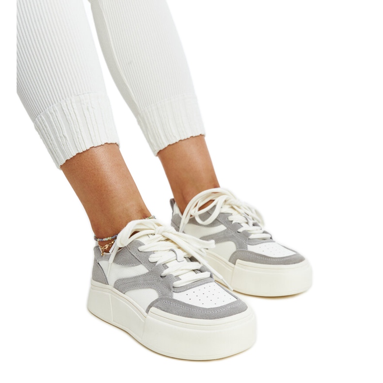 Women's white leather shoes Women's white leather shoes
