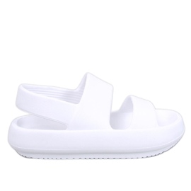 Rickett White foam sandals