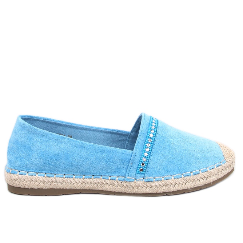 Etance Blue women's espadrilles