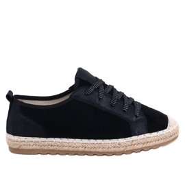 Felix Black espadrille sneakers