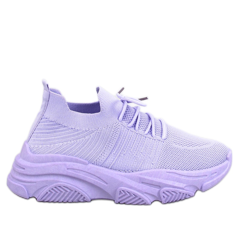 Fabre Purple sock sports shoes violet