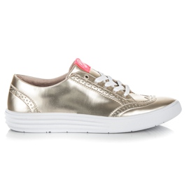 KYLIE Golden Sneakers