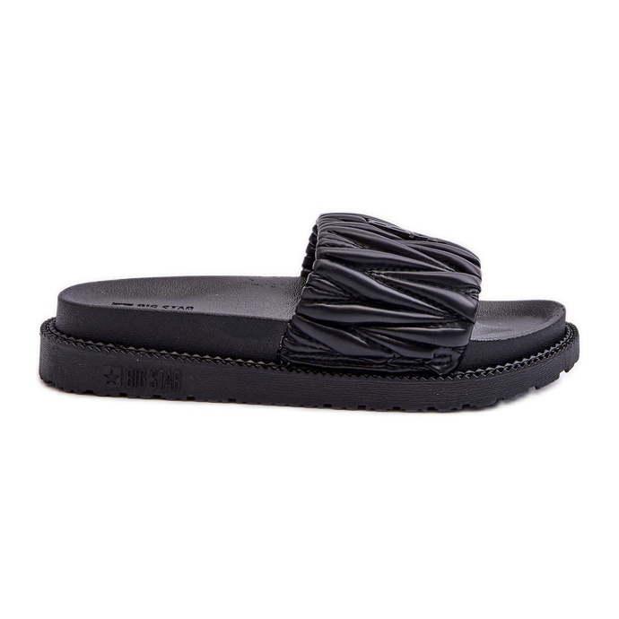 Women's Flip-flops on the Big Star Platform NN274A745 Black