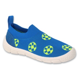 Befado children's sports slip-on 102X014 blue