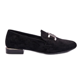 Sergio Leone Women's Moccasins With Decoration Black Camilena - Suede Sergio Leone Women's Moccasins With Decoration Black Camilena - Suede