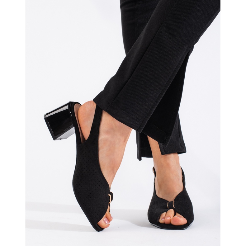 Goodin Elegant black high-heeled sandals Goodin Elegant black high-heeled sandals