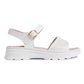 Goodin Comfortable white women's sandals