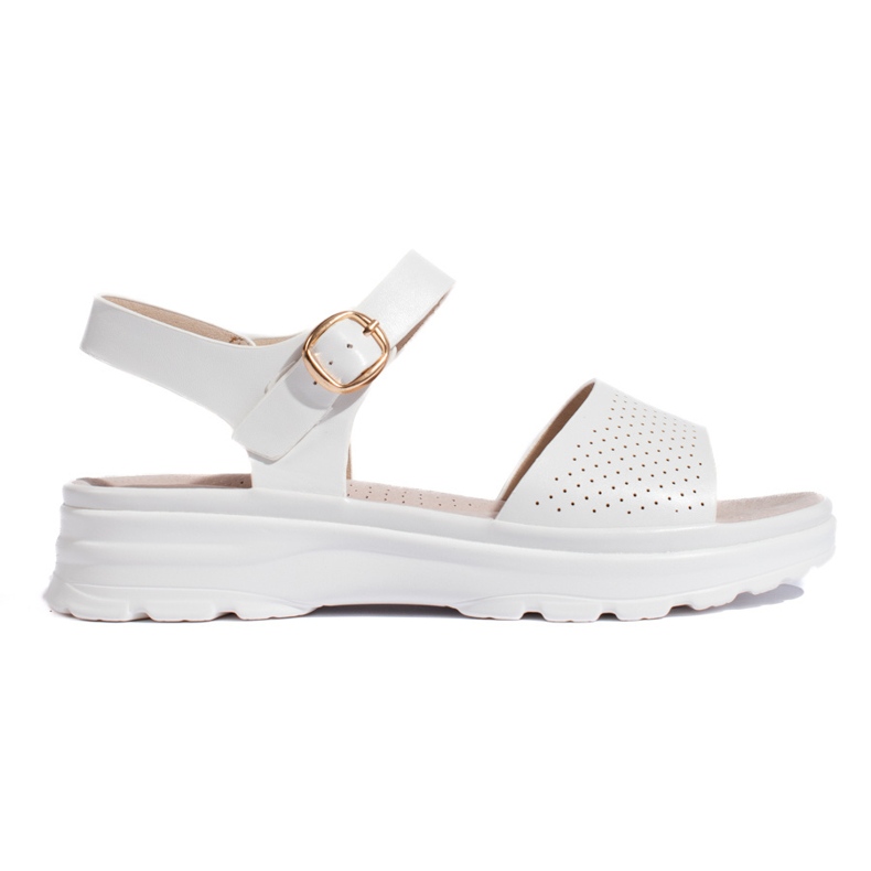 Goodin Comfortable white women's sandals