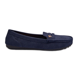 Classic Women's Moccasins Navy Blue Iramarie