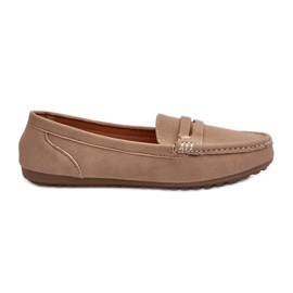 Classic Women's Beige Iramarie Moccasins Classic Women's Beige Iramarie Moccasins