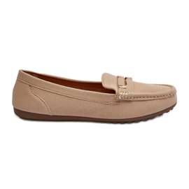 Classic Women's Moccasins Light Beige Iramarie