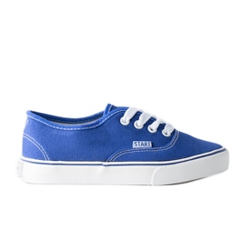 Blue children's Costrana sneakers
