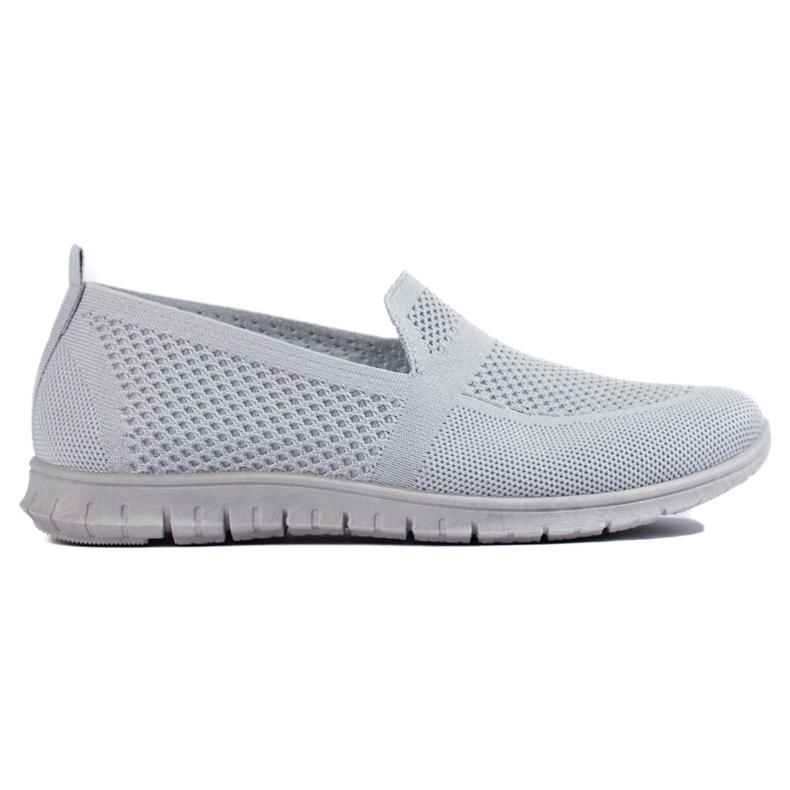 Slip on sneakers, gray grey