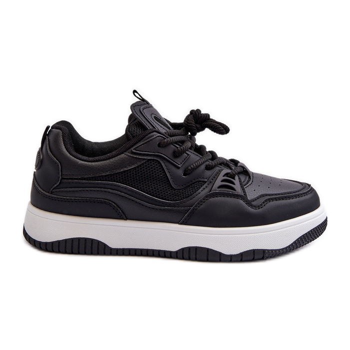 Women's Platform Sneakers Black Etnaria