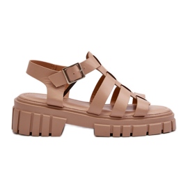 Women's Roman Sandals Beige Rosarose