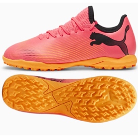 Puma Future 7 Play Tt Jr 107737-03 football shoes pink